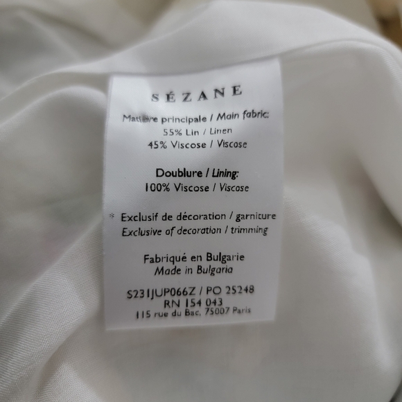 Sezane x Farm Rio Lola Wrap Mini Skirt in Paris Ama Rio 38 6 - Picture 5 of 6